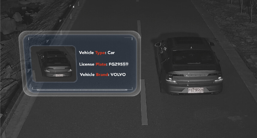ANPR Camera with night vision